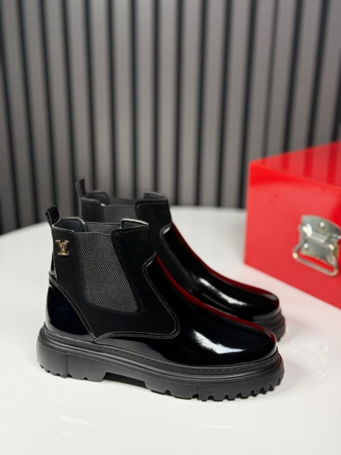 2025 L.W CHELSEA İTALYAN SİYAH RUGAN BOT - SİYAH RUGAN BOT