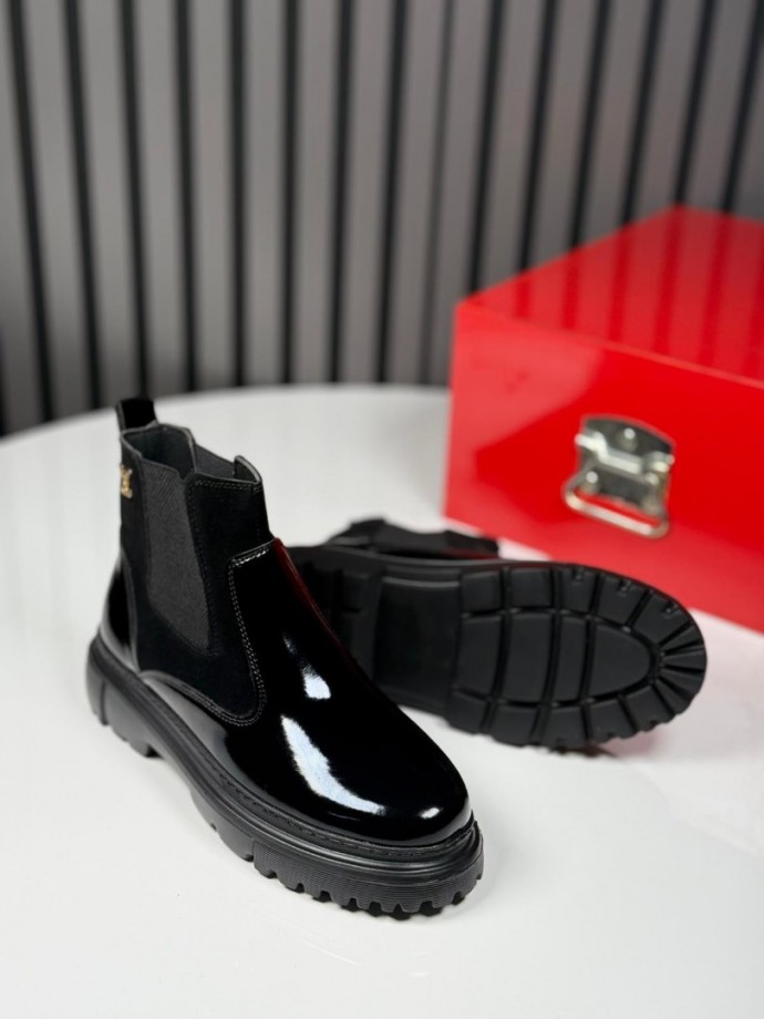 2025 L.W CHELSEA İTALYAN SİYAH RUGAN BOT - SİYAH RUGAN BOT