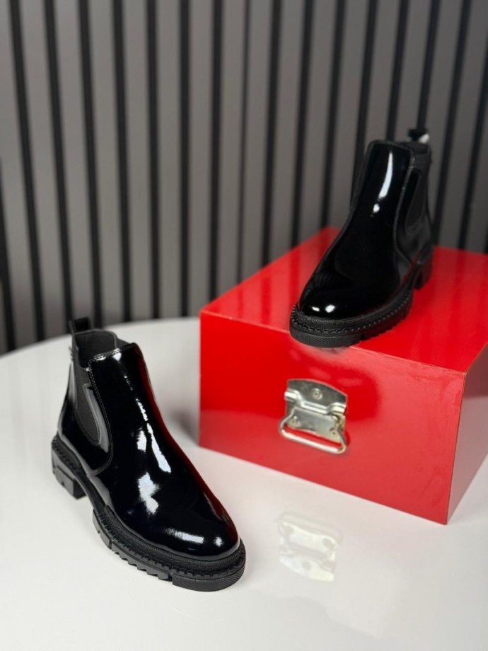 2025 PRD CHELSEA İTALYAN SİYAH RUGAN  BOT -  SİYAH RUGAN  BOT