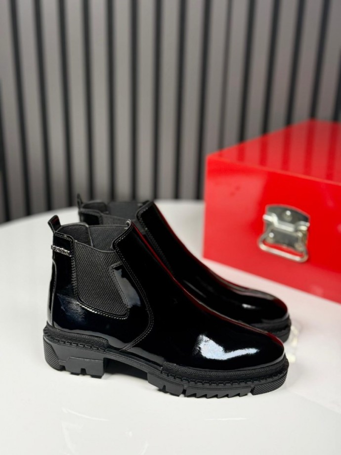 2025 PRD CHELSEA İTALYAN SİYAH RUGAN  BOT -  SİYAH RUGAN  BOT