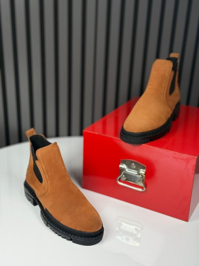 2025 PRD CHELSEA İTALYAN TABA SÜET  BOT - TABA SÜET BOT