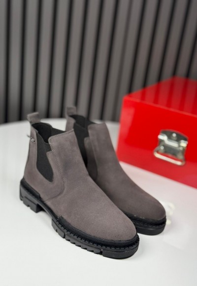 2025 PRD CHELSEA İTALYAN GRİ SÜET BOT - GRİ SÜET BOT