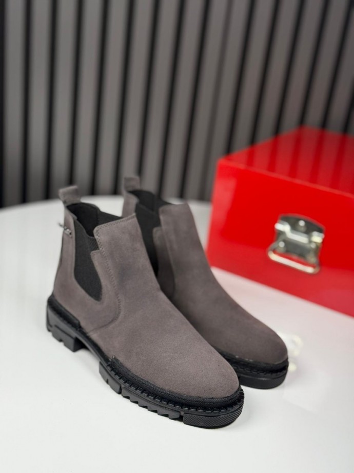 2025 PRD CHELSEA İTALYAN GRİ SÜET BOT - GRİ SÜET BOT