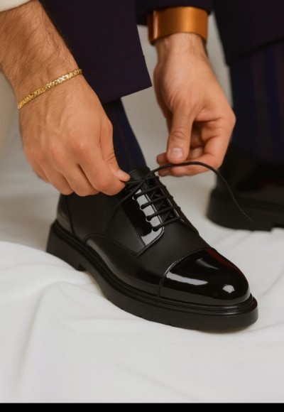 2025 YENİ SEZON RUGANA MAT  SİYAH  CASUAL- SİYAH MAT