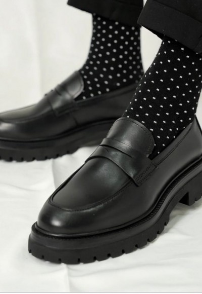 2025 YENİ SEZON CASUAL SİYAH MAT DERİ - SİYAH MAT DERİ 