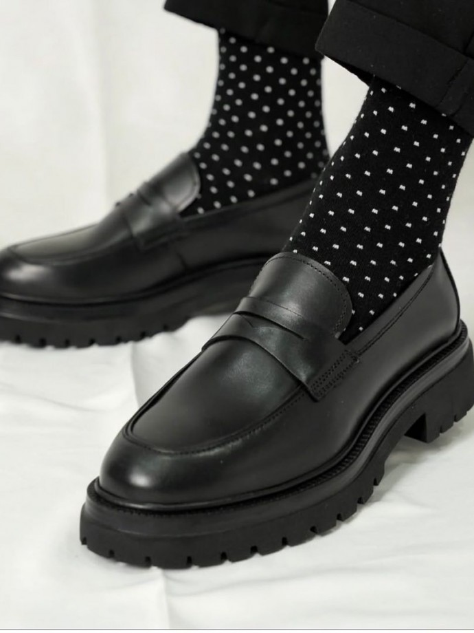 2025 YENİ SEZON CASUAL SİYAH MAT DERİ - SİYAH MAT DERİ 