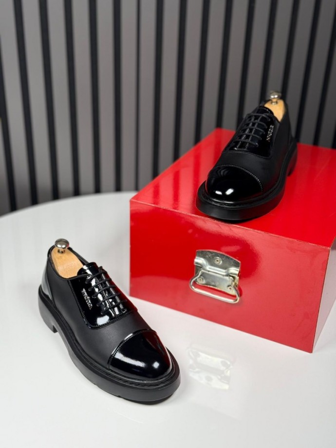 2025 YENİ SEZON PRD SİYAH RUGANA MAT DERİ - SİYAH RUGAN VE MAT DERİ   