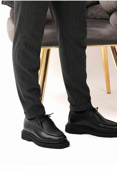 2025 YENİ SEZON PRD SİYAH PÜTÜR  DERİ - SİYAH PÜTÜR DERİ   