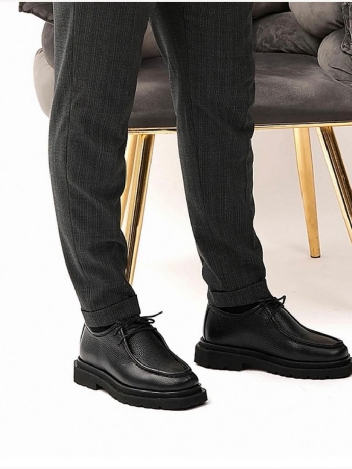 2025 YENİ SEZON PRD SİYAH PÜTÜR  DERİ - SİYAH PÜTÜR DERİ   