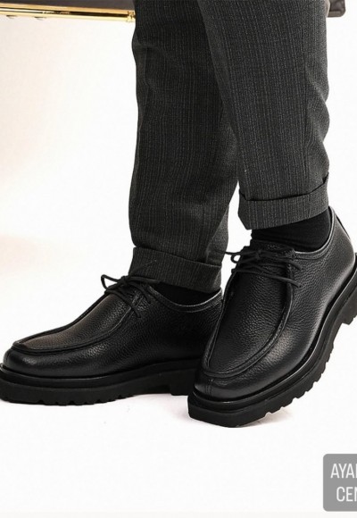 2025 YENİ SEZON PRD SİYAH PÜTÜR  DERİ - SİYAH PÜTÜR DERİ   