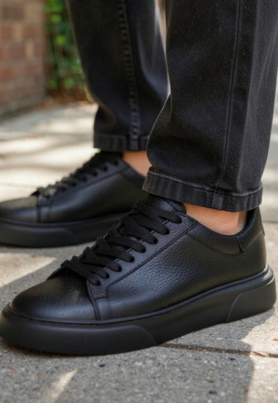 2025 YENİ SEZON PRD SİYAH PÜTÜR  DERİ - SİYAH PÜTÜR DERİ   