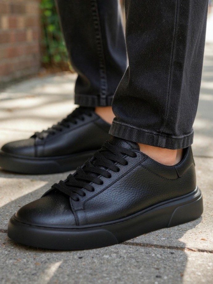 2025 YENİ SEZON PRD SİYAH PÜTÜR  DERİ - SİYAH PÜTÜR DERİ   