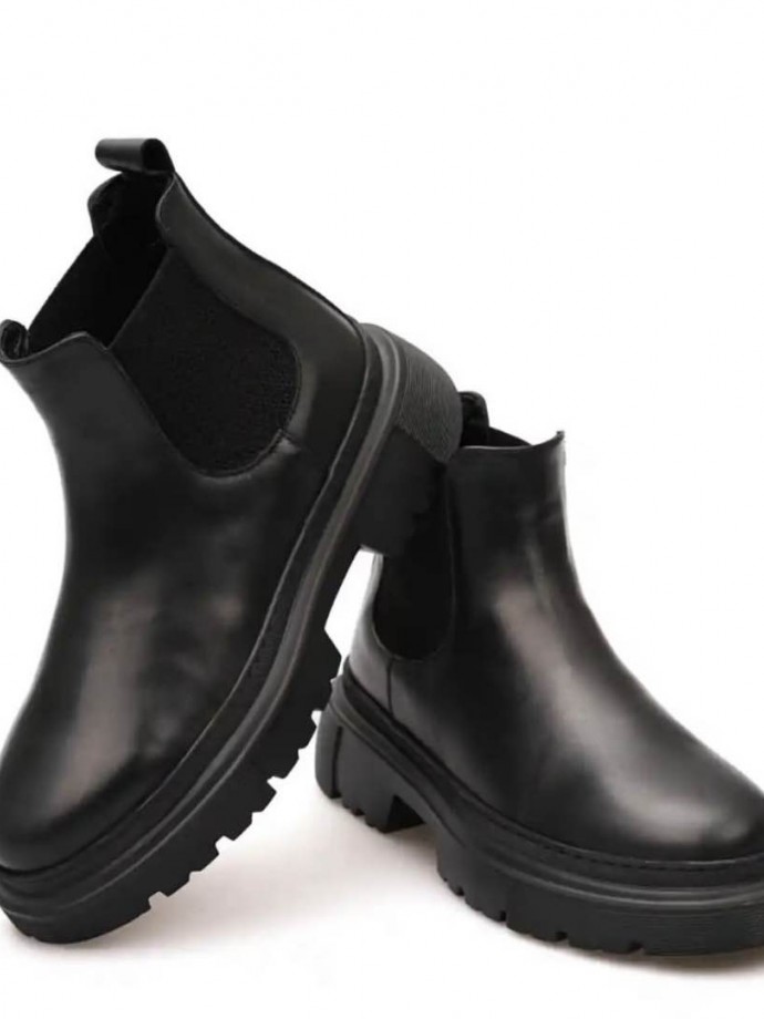 2025 YENİ SEZON NEW CHELSEA ZR SİYAH MAT DERİ -  SİYAH MAT DERİ   