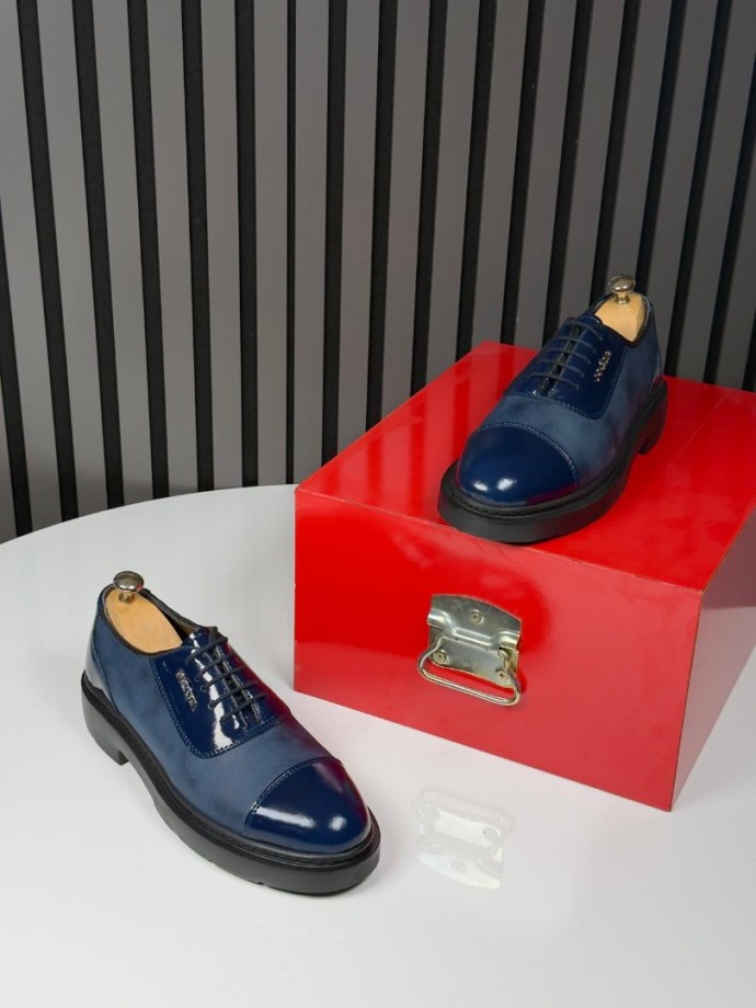 2025 YENİ SEZON EVA PRD MODEL LACİVERT RUGAN DERİ - LACİVERT RUGAN DERİ 