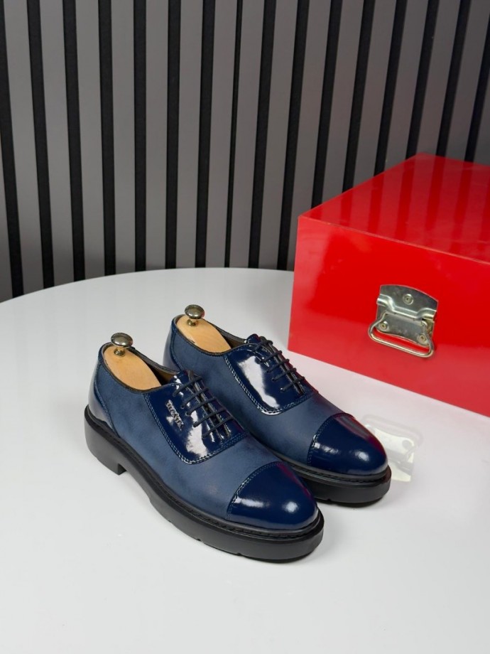 2025 YENİ SEZON EVA PRD MODEL LACİVERT RUGAN DERİ - LACİVERT RUGAN DERİ 