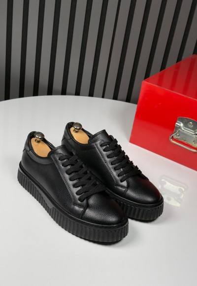 2025 YENİ SEZON EVA PRD MODEL SİYAH MAT DERİ -  SİYAH MAT DERİ 