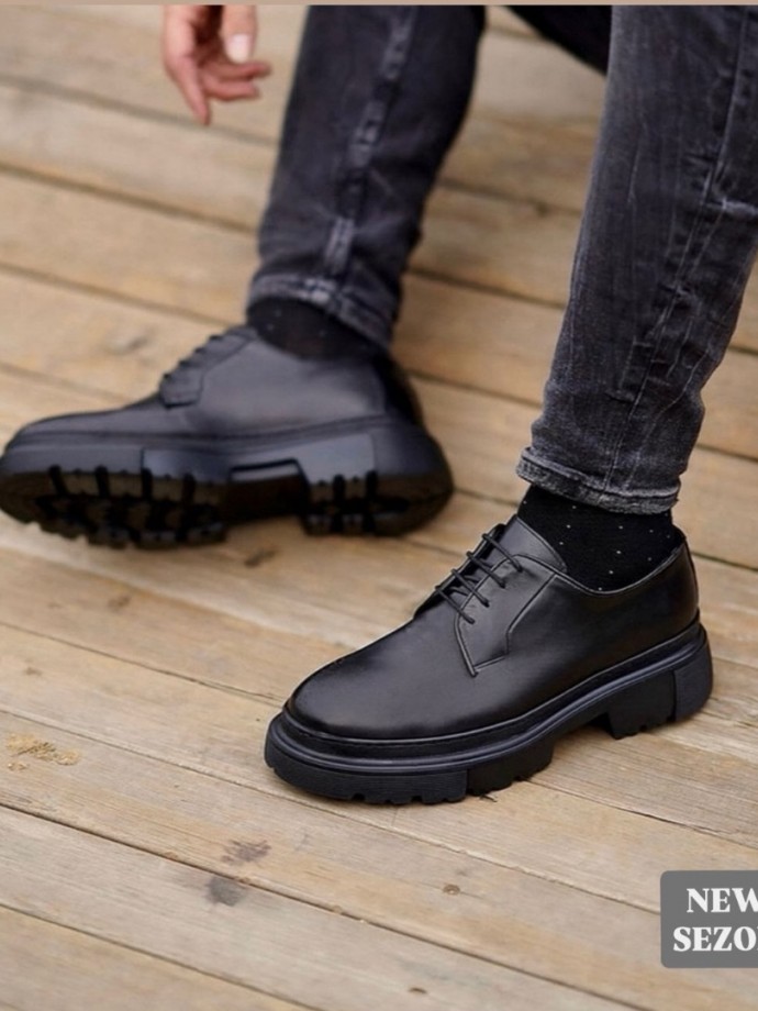 2025 YENİ SEZON EVA PRD MODEL SİYAH DERİ  -  SİYAH MAT DERİ    