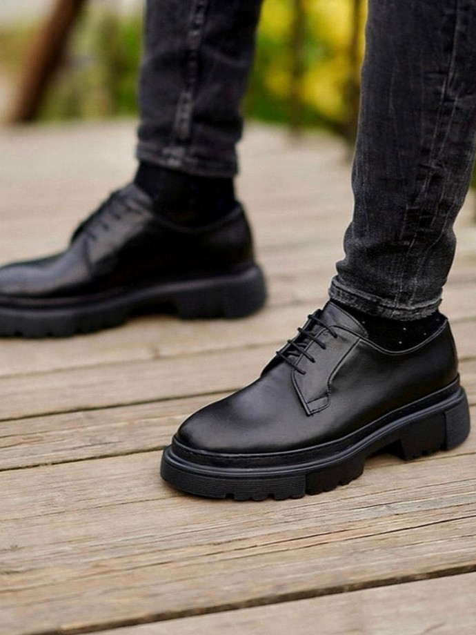 2025 YENİ SEZON EVA PRD MODEL SİYAH DERİ  -  SİYAH MAT DERİ    