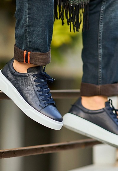 2025 YENİ SEZON ZRA  MODEL LACİVERT PÜTÜR DERİ - LACİVERT PÜTÜR DERİ 