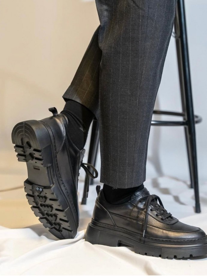 2025 YENİ SEZON EVA ZRA  MODEL SİYAH PÜTÜR DERİ - SİYAH PÜTÜR DERİ   