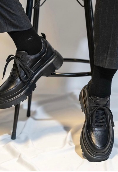 2025 YENİ SEZON EVA ZRA  MODEL SİYAH PÜTÜR DERİ - SİYAH PÜTÜR DERİ   