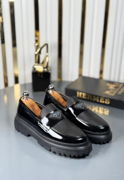  YENİ SEZON CASUAL PRD MODEL - SİYAH RUGAN VE ÜSTÜ DERİ