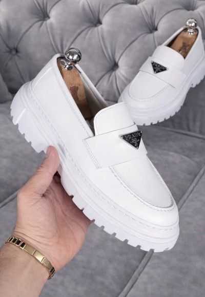 YENİ SEZON PRD TOKALI BEYAZ DERİ CASUAL  MODELİ