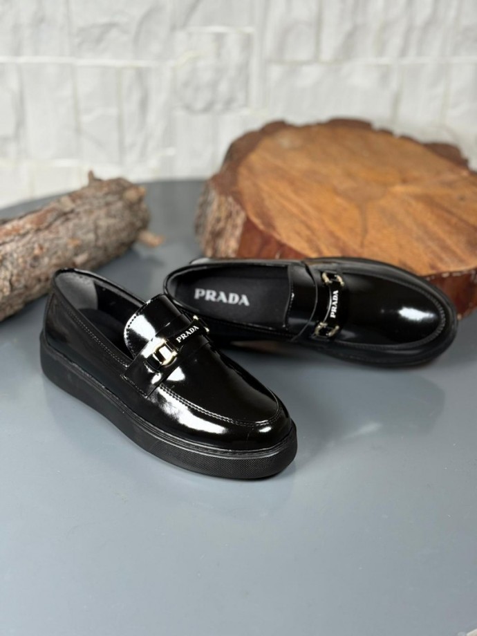 2026 YENİ SEZON İTALYAN P.R.D  MODEL SİYAH RUGAN DERİ 