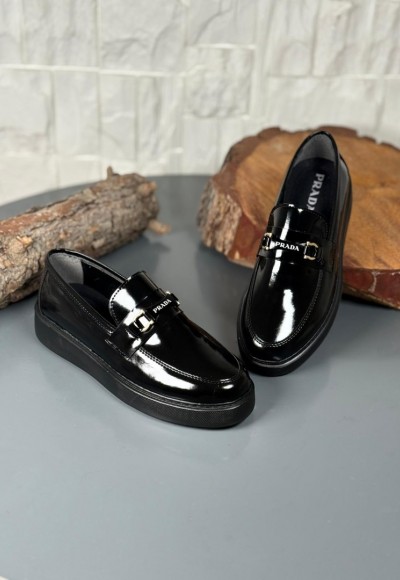 2026 YENİ SEZON İTALYAN P.R.D  MODEL SİYAH RUGAN DERİ 