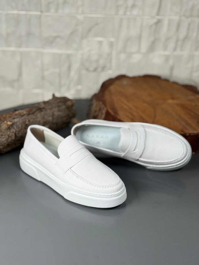 2026 YENİ SEZON  İTHAL SARAR  MODEL BEYAZ DERİ 