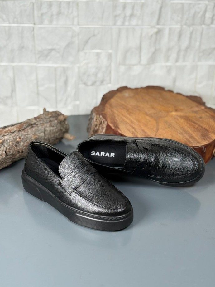 2026 YENİ SEZON  İTHAL SARAR  MODEL SİYAH DERİ 