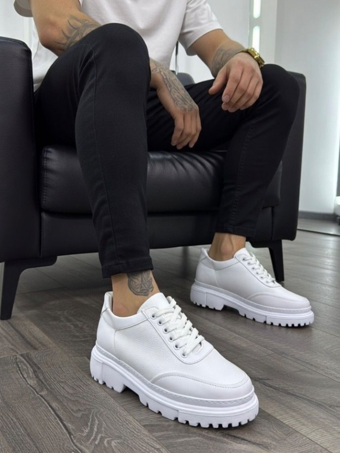 YENI SEZON ZR BEYAZ DERİ  BAĞCIKLI MODEL