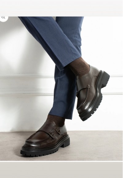 YENİ SEZON PRD KAHVE  DERİ  TOKALI CASUAL EVA MODEL