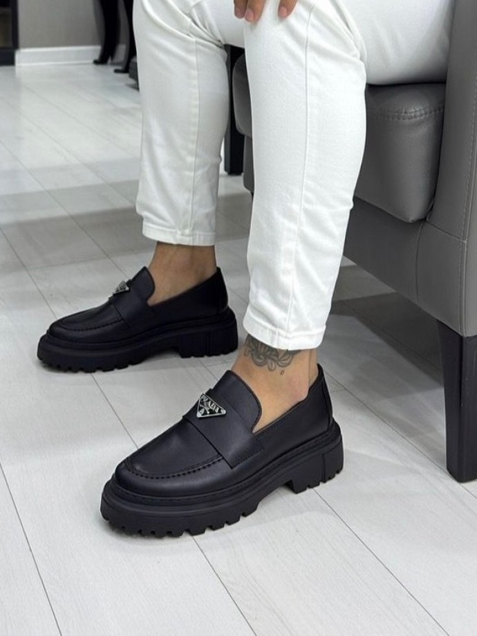 YENİ SEZON PRD TOKALI SİYAH MAT DERİ MODEL