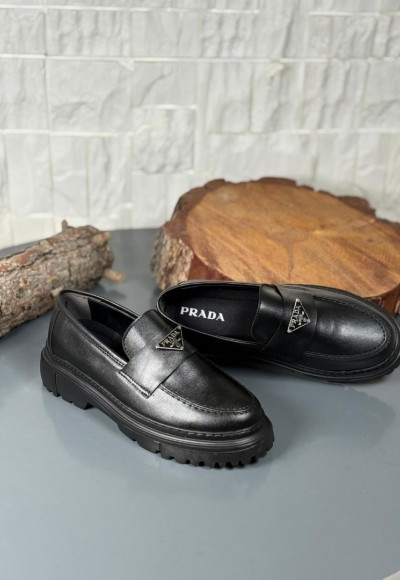 2026 YENİ SEZON İTHAL  P.R.D  MODEL SİYAH MAT DERİ 