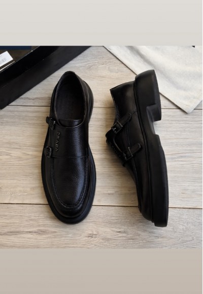 YENİ SEZON PRD SİYAH PÜTÜR DERİ TOKALI CASUAL