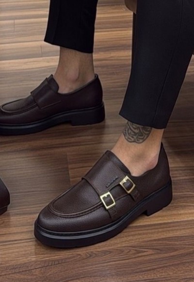 YENİ SEZON KAHVE PÜTÜR DERİ PRD TOKALI MODEL