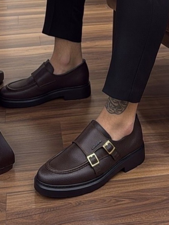 YENİ SEZON KAHVE PÜTÜR DERİ PRD TOKALI MODEL