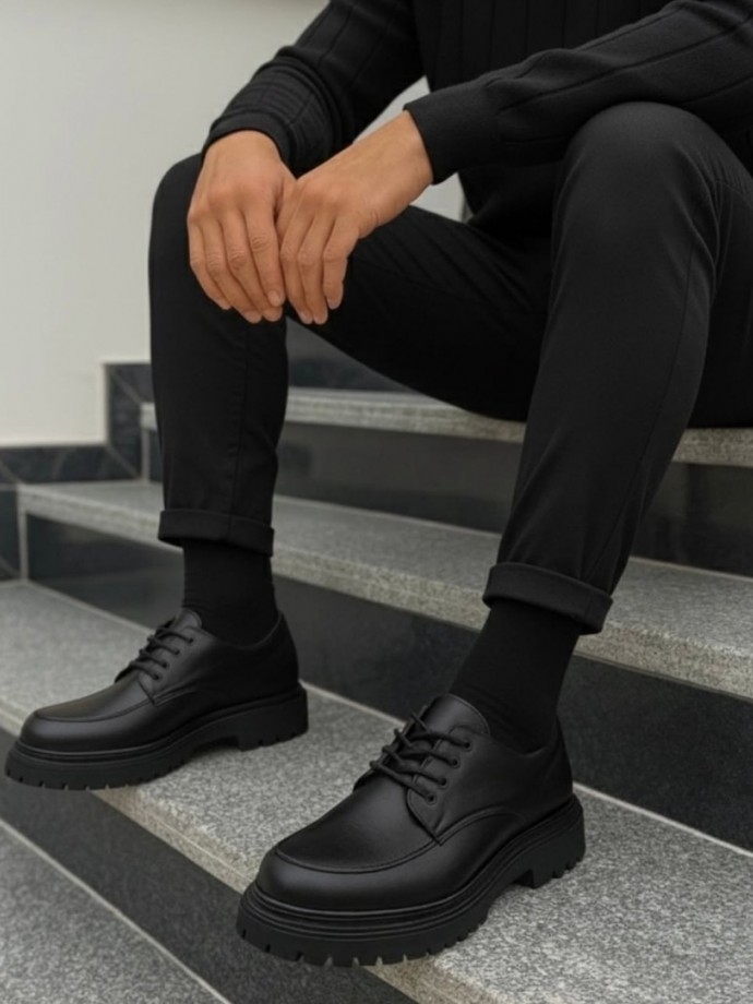 2025 YENİ SEZON ZR  YÜKSEK TABAN MODEL SİYAH MAT