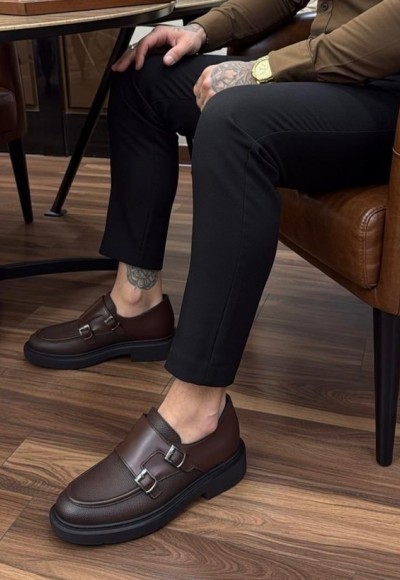 YENI SEZON PRD KAHVE DERI ÇIFT TOKA