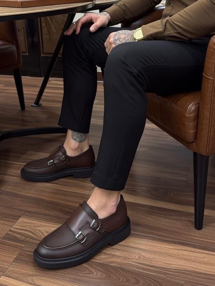 YENI SEZON PRD KAHVE DERI ÇIFT TOKA